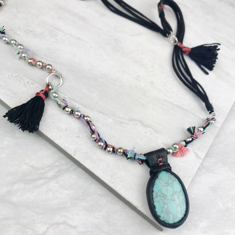 NEW Free People Maverick Embellished Pendant - Picture 1 of 12